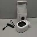 Mini Space Heater,1500W Small Desk Heater,2 Gears Adjustable,PTC Ceramic Heating,Tip-over & Overheat Protection,Fast Heating and Super Quiet White