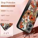 for Moto G 5G 2024 Case - Compatible with MagSafe Women Girls Cute Magnetic Protective Phone Cover Girly Mushroom Flower Heavy Duty Shockproof Design for Motorola Moto G 5G 2024 Cases