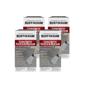 Rust-Oleum 301012-4PK Concrete Patch & Repair, 24 oz, Gray, 4 Pack