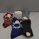 5 Pairs Merino Wool Hiking Socks Thermal Winter Warm Moisture Wicking Cushion Outdoor Socks for Women & Men