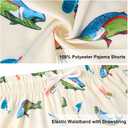 Vogseek Pajama Shorts for Men, Men's Pajama Bottoms, Sleep wear Pjs Pants (XXL)