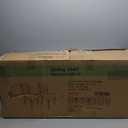 VECELO Upholstered Dining Chairs Set of 2, Modern Fabric and High Back & Solid Wood Legs, Parsons for Kitchen/Living Room- Dark Gray