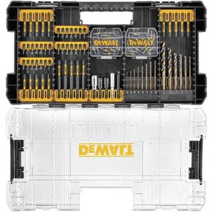 DEWALT 100-Piece FLEX TORQ Drill/Driver Bit Set DWANGFT100SET