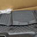 Motor Trend - MT-923-BK 923-BK Black FlexTough Contour Liners-Deep Dish Heavy Duty Rubber Floor Mats for Car SUV Truck & Van-All Weather Protection, Universal Trim to Fit