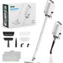 7-in-1 Steam Mop, 1200W Rotated Steam Cleaner for Home, 2 Modes, 400ML Removable Tank, 23FT Cord, 2 Washable Pads, Multi-Surface Steamer for Hard Floor, Laminate Floor, Tiles Cleaning (Jade White)