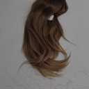 HAIRCUBE Long Layered Synthetic Hair Wigs for Women with Bang (Ombre Mixed Brown)