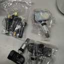 TPMS Sensor GM, 4-Pack Tire Pressure Monitoring System Sensor Replacement for GM Chevy GMC Cadillac Buick, 315MHz OE Replaces for 13586335 13581558 13598771 13598772