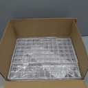 4-Tier Stackable Closet Organizers and Storage Basket, Foldable Closet Shelf Organizer System, Space-Saving Clothes Storage Drawer Organizer for Wardrobe, White (Patent Pending)