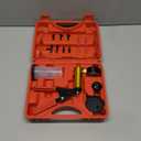 Hand Held Vacuum Pump Tester Set Vacuum Gauge and Brake Bleeder Kit for Automotive with Adapters Case