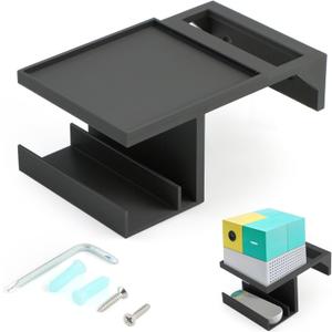 Wall-Mount Shelf for Nex Playground Console and Remote,Easy to Install Stand with Screws, Durable Shelf Holder Compatible with Nex Playground Game System for Kids and Families