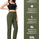 TACVASEN Women's Hiking Cargo Pants Lightweight Water Resistant Quick Dry Outdoor Work Mountain Trouser Zipper Pockets (Green, S)