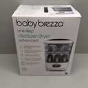 Baby Brezza Bottle Sterilizer and Dryer Advanced 33% Faster - Largest Capacity Steam Sanitizer - Universal Sterilization Machine for All Bottles + Pump Parts - HEPA Air Filter