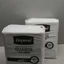 Depend Guards Incontinence Pads for Men, Maximum Absorbency, 168 Count (2 Packs of 84), Packaging May Vary
