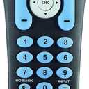 RCA RCR313BE Big Button Three-Device Universal Remote, Black