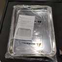 Baking Sheets for Oven, Stainless Steel Cookie Sheet Baking Pan Toaster Oven Tray 10 x 8 x 1 Inch, Easy Clean & Non-stick & Dishwasher Safe