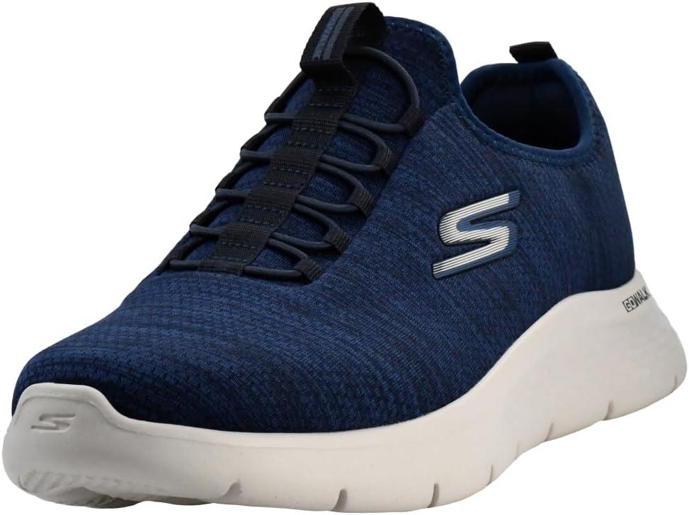 Skechers Men's Gowalk Flex Slip-On Walking Shoes (9.5, Navy/Blue)