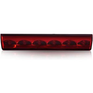 G-PLUS LED 3rd Brake Light Compatible with Truck Cap Topper Leer Are Century LED Recessed 3rd Third Brake Light Lamp AT-LED-36R Red Lens Chrome Housing Tercera Luz De Freno