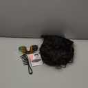 Mullet Wigs for men 80s Rock Wig Halloween Costume Fancy Party Accessories Wig (Sunglasses+Comb) (Black)