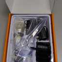 oneisall Dog Clipper Low Noise, Dog Grooming Kit with Rechargeable, Pet Shaver Cordless Electric Quiet Hair Clipper Set for Dogs Cats PetsGold