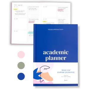 Lamare Academic Planner 2026 College Essentials – Undated Weekly College Student Planner for Homeschool, High School, College & Nursing Students