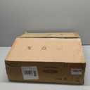 Depuley Modern Ceiling Fan with Light: 19" Flush Mount Low Profile LED Ceiling Fans with Remote & Smart APP Control - Black Bladeless Fandelier Dimmable Quiet DC Motor for Bedroom Kids Room 6 Speeds