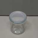 20 Pack 6.8oz Small Glass Jars With Lids, Glass Yogurt Containers With Lids, Yogurt Jars With PE Lid, Pudding Jar for Jam, Jelly, Honey, Wedding Favors