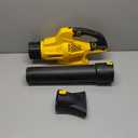 500-CFM 160-MPH Cordless Leaf Blower for Dewalt Battery, Brushless Motor Electric Leaf Blower Cordless with Six Speed Modes, Button Lock and Two Nozzles(Tool Only) 6