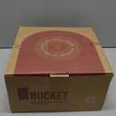 Gusto Nostro 4.1L Insulated Ice Pail with Lid and Tongs, Double Wall Stainless Steel Ice Pail Large, BPA Free Ice Pail for Cocktail Bar, Keeps Champagne, Wine, Beer Chill for Parties (Silver)