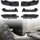 Mud Flap Delete Fit for Chevy Silverado 2500/3500 2020-2026,ABS No-Drill Mud Guards Compatible with Chevrolet Silverado 2500/3500HD Accessories 2020-2026 Wheel Fender Delete Kit