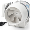 Voltset 4 Inch Duct Fan, Inline Ventilation Exhaust Fan, 280 CFM Duct Intake High Efficiency Air Fan for Vent Bathroom, Kitchen, Grow Tent, Hydroponics, 3D Printer