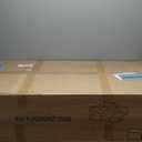 Shintenchi 3 Pcs Patio Furniture Set,Outdoor Sectional Black Wicker Patio Conversation Set,All-Weather Rattan Patio Couch with Washable Cushions and Glass Coffee Table(Khaki)