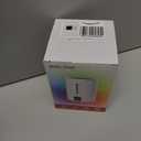 Night Light Bluetooth Speaker Alarm Clock, Sound Machine with White Noise, Touch Bedside Lamp, Dimmable Warm White Light, 48 RGB Color Changing, Ideal Gifts for 10-15 Year Old Teenage Boys Girls