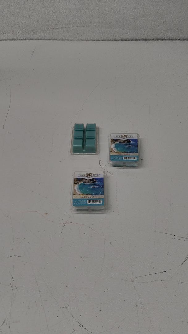 OAK and RYE Cali Coast 6 Scented Wax Cubes 3 Pack