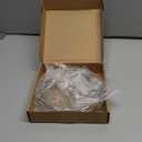 HEVSTIL 6.5 Inch Tempered Glass Lid with Silicone Stainless Steel Handle, Vented Skillet Cover for Frying Pan, Lodge Cast Iron Skillet