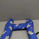 Car Travel Pillow, H-Shape Car Sleeping Soft Neck Pillow Head and Body Support Cushion for Car Seat Pillow with Headrest for Road Trips (Blue Astronaut)