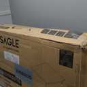 VASAGLE 2-Drawer File Cabinet, Locking Filing Cabinet for Home Office, Small Rolling Printer Stand, A4, Letter-Size Hanging Files, Assembly Required, Honey Brown and Ink Black ULCD027B01