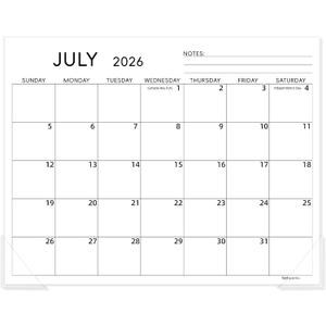 Magnetic Calendar for Refrigerator 2026-2027, 18 Monthly Magnet Fridge Calendar July 2026 to December 2027, 14x11 inch, Easy Planning