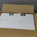 PoKat 23" Modern Ceramic Table Lamp Set of 2 for Living Room White Desk Lamps for Bedroom Farmhouse Bedside Nightstand Lamp House Warming Gifts New Home Decor End Table Lamps Gifts for Women Mom Beige