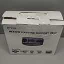 Cordless Heating Pad with Massager for Back Pain Relief, Gift for Women Men Mother Father, 47-60" Portable Lower Back Massager, Wearable Wireless Heating Pad for Cramps with 3 Heat&Timer, 5 Vibration