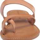 Amazon Essentials Women's One Band Flip Flop Sandal (6, Natural)