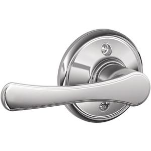 SCHLAGE Avila Lever Non-Turning Lock, Bright Chrome (F170 VLA 625)