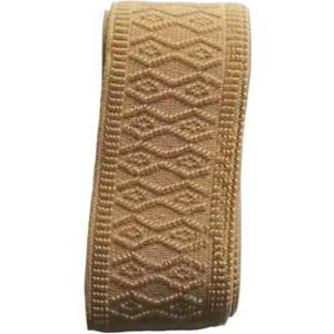 Flat Elastic for Sewing 5cm Pants Waist Cotton Rubber Clothing Accessories with Pattern Thickened Bands(Color3) (5M-50MM)