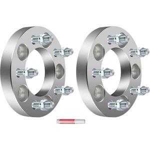 5x4.75 Wheel Spacers for Chevrolet for Camaro/Impala/for Nova, for GMC for S15/Sonoma, for Cadillac for Eldorado/XLR, 2Pcs 1inch Wheel Adapters & Spacers 12x1.5 Studs 87.1mm Bore