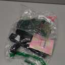 Rabbitgoo Dog Harness No Pull with 2 Leash Clips, Adjustable Soft Padded, Reflective Oxford No Choke Pet Vest with Easy Control Handle for Large Dogs, Black, L