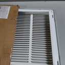 Howeall 30"W x 14"H [Duct Opening Size] Steel Return Air Filter Grille - Removable Face/Door for 1 inch Filters -HVAC Vent Cover Grill - White [Outer Dimensions: 32 5/8"W X 16 5/8"H]