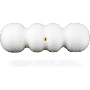 Rollga Foam Roller LITE - High Density Foam Roller for Back Pain Relief, Deep Tissue Massage & Muscle Recovery. Physical Therapy Exercise Tool for Neck, Back, Legs, & Feet. Yoga & Pilates Roller (White)