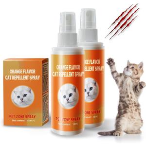 Cat Deterrent Spray for Indoor and Outdoor, Cat Scratch Deterrent for Furniture Protection, Anti Marking Deterrent for Sofas and Carpet, Natural Ingredients (200 ml)