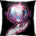 NORTHWEST Disney 100 Pillow, 18" x 18", Crystal Apple