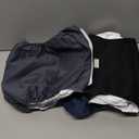 wegreeco Washable Dog Diapers - Washable Male Dog Belly Wrap - Pack of 3 - (Black, Charcoal, Navy, X-Large)