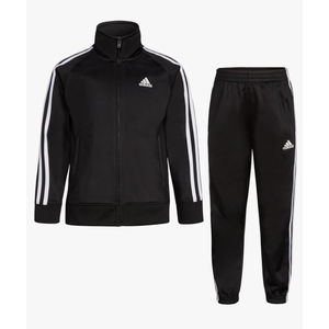 adidas boys Tricot Tracksuit Jacket Jogger Pant Set, 7Y
